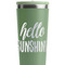Hello Quotes and Sayings Light Green RTIC Everyday Tumbler - 28 oz. - Close Up