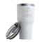 Hello Quotes and Sayings RTIC Tumbler -  White (with Lid)