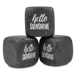 Hello Quotes and Sayings Whiskey Stone Set