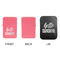 Hello Quotes and Sayings Windproof Lighters - Pink, Single Sided, w Lid - APPROVAL