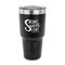 Home Quotes and Sayings 30 oz Stainless Steel Ringneck Tumblers - Black - FRONT