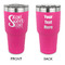 Home Quotes and Sayings 30 oz Stainless Steel Tumbler - Pink - Double Sided