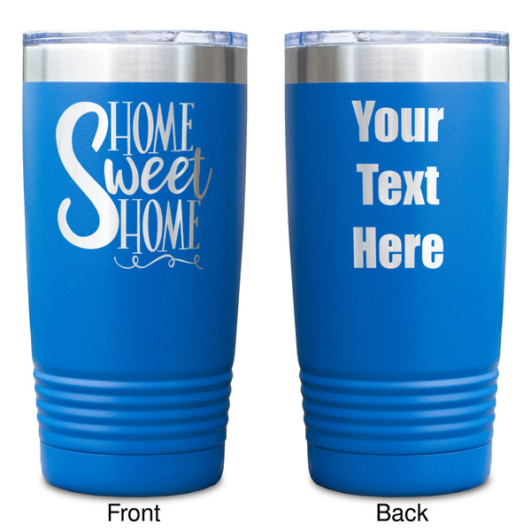 Home Quotes and Sayings Blue Polar Camel Tumbler - 20oz - Double Sided - Approval
