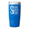 Home Quotes and Sayings Blue Polar Camel Tumbler - 20oz - Single Sided - Approval