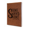 Home Quotes and Sayings Cognac Leatherette Journal - Main