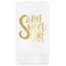 Home Quotes and Sayings Foil Stamped Guest Napkins - Front View