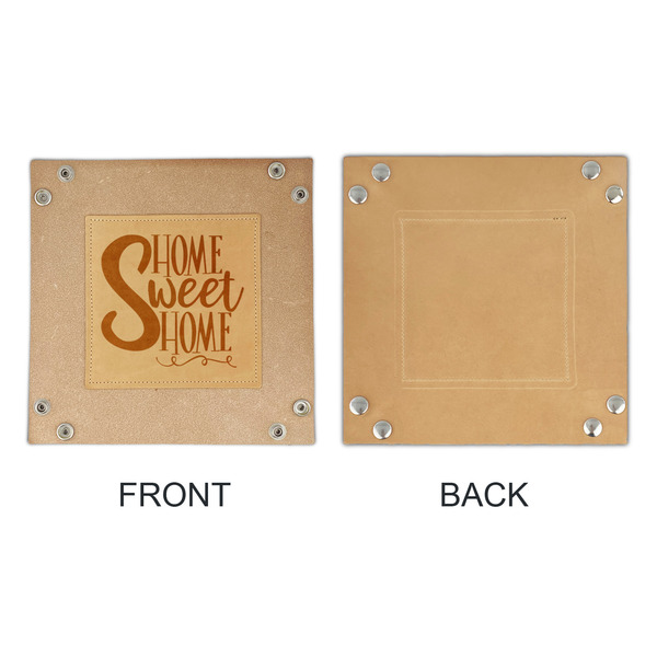 Home Quotes and Sayings Genuine Leather Valet Trays - APPROVAL