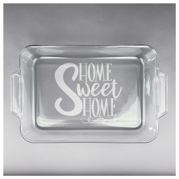 Home Quotes and Sayings Glass Baking Dish - APPROVAL (13x9)