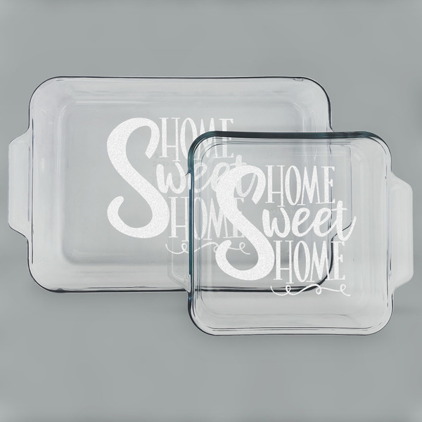Home Quotes and Sayings Glass Baking Dish Set - MAIN (set)