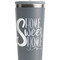 Home Quotes and Sayings Grey RTIC Everyday Tumbler - 28 oz. - Close Up