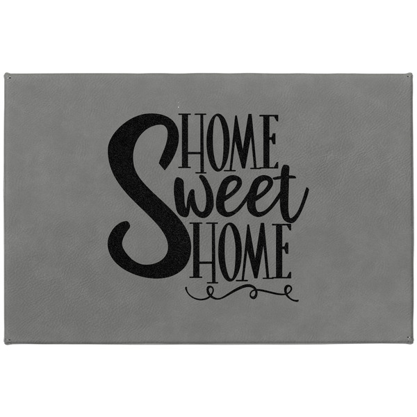 Home Quotes and Sayings Large Engraved Gift Box with Leather Lid - Approval