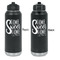 Home Quotes and Sayings Laser Engraved Water Bottles - Front & Back Engraving - Front & Back View