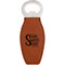 Home Quotes and Sayings Leather Bar Bottle Opener - Single