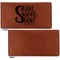 Home Quotes and Sayings Leather Checkbook Holder Front and Back Single Sided - Apvl