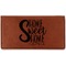 Home Quotes and Sayings Leather Checkbook Holder - Main
