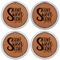 Home Quotes and Sayings Leather Coaster Set of 4