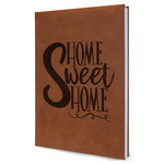 Home Quotes and Sayings Leather Sketchbook - Large - Double Sided