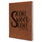 Home Quotes and Sayings Leather Sketchbook - Large - Single Sided