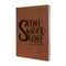 Home Quotes and Sayings Leather Sketchbook - Small - Single Sided