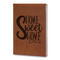Home Quotes and Sayings Leatherette Journal - Large - Double Sided