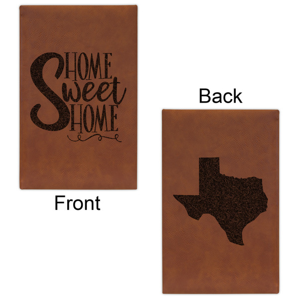 Home Quotes and Sayings Leatherette Sketchbooks - Small - Double Sided - Front & Back View