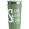 Home Quotes and Sayings Light Green RTIC Everyday Tumbler - 28 oz. - Close Up