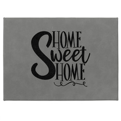 Home Quotes and Sayings Medium Gift Box w/ Engraved Leather Lid