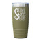 Home Quotes and Sayings Olive Polar Camel Tumbler - 20oz - Single Sided - Approval