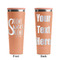 Home Quotes and Sayings Peach RTIC Everyday Tumbler - 28 oz. - Front and Back