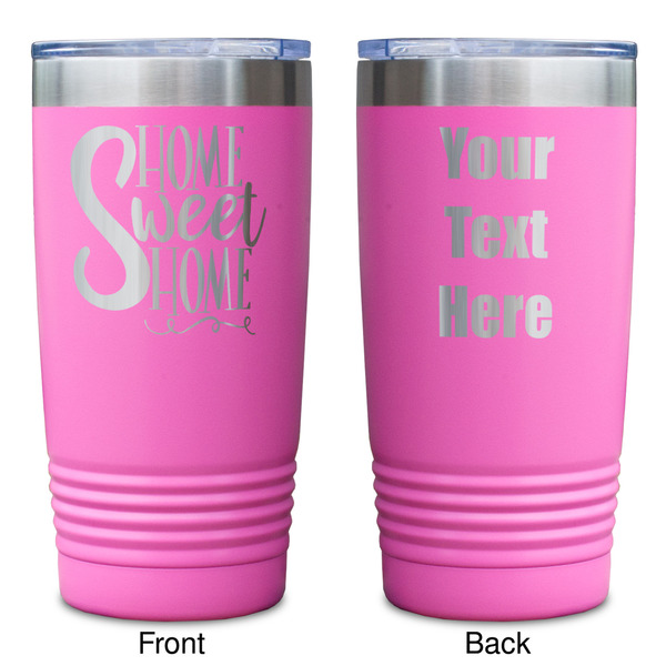Home Quotes and Sayings Pink Polar Camel Tumbler - 20oz - Double Sided - Approval