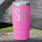 Home Quotes and Sayings 20 oz Stainless Steel Tumbler - Pink - Single Sided
