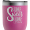 Home Quotes and Sayings RTIC Tumbler - Magenta - Close Up