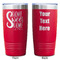 Home Quotes and Sayings Red Polar Camel Tumbler - 20oz - Double Sided - Approval