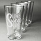 Home Quotes and Sayings Set of Four Engraved Pint Glasses - Set View
