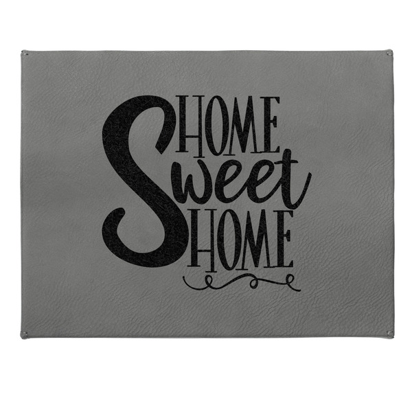 Home Quotes and Sayings Small Engraved Gift Box with Leather Lid - Approval