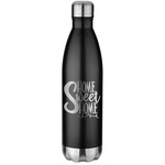 Home Quotes and Sayings Water Bottle - 26 oz. Stainless Steel - Laser Engraved