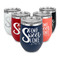 Home Quotes and Sayings Steel Wine Tumblers Multiple Colors
