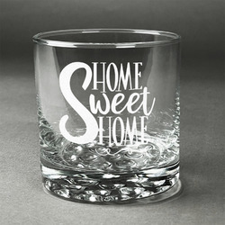 Home Quotes and Sayings Whiskey Glass - Engraved