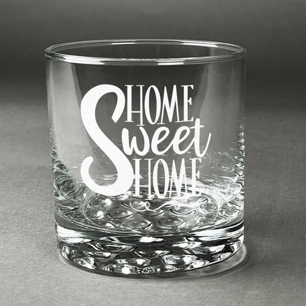 Custom Home Quotes and Sayings Whiskey Glass - Engraved