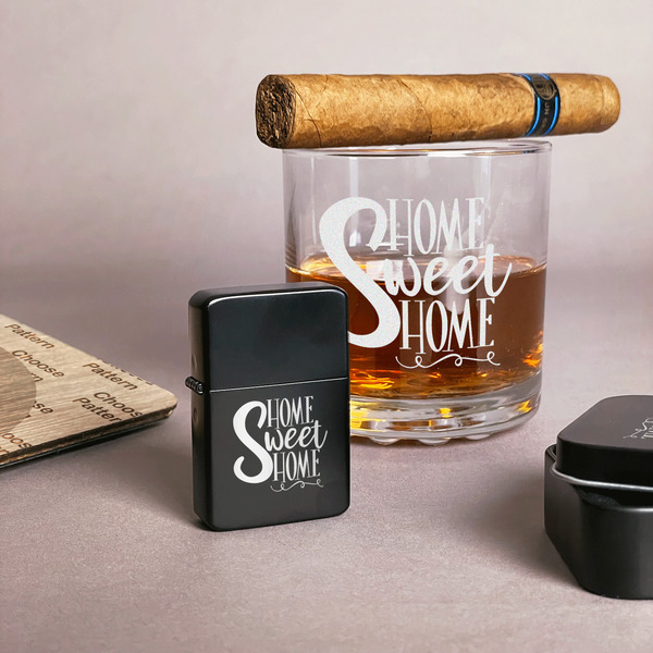 Home Quotes and Sayings Windproof Lighters - Black - In Context