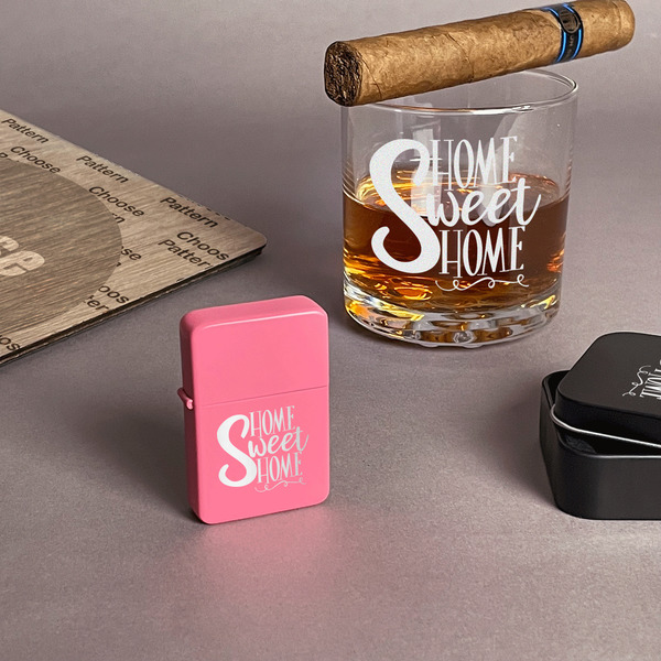 Home Quotes and Sayings Windproof Lighters - Pink - In Context