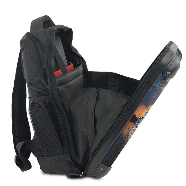 Gone Fishing 15" Backpack - SIDE OPEN