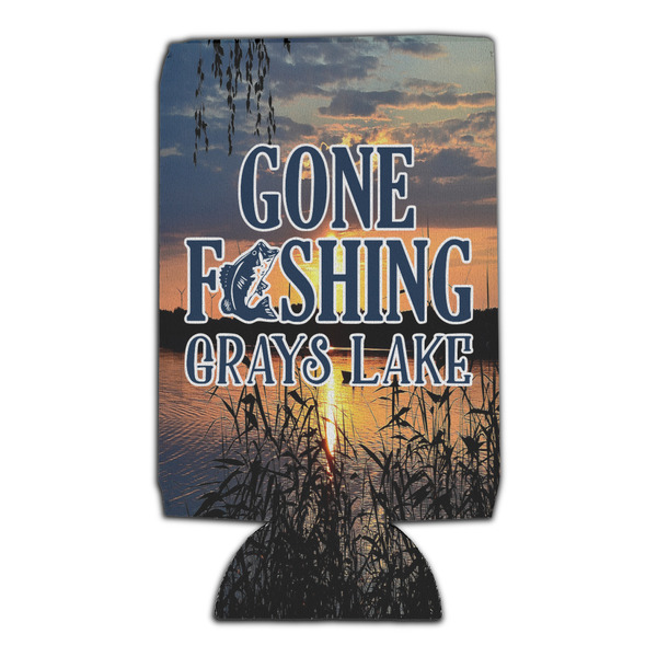 Gone Fishing 16oz Can Sleeve - Set of 4 - FRONT