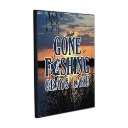 Gone Fishing Wood Prints (Personalized)