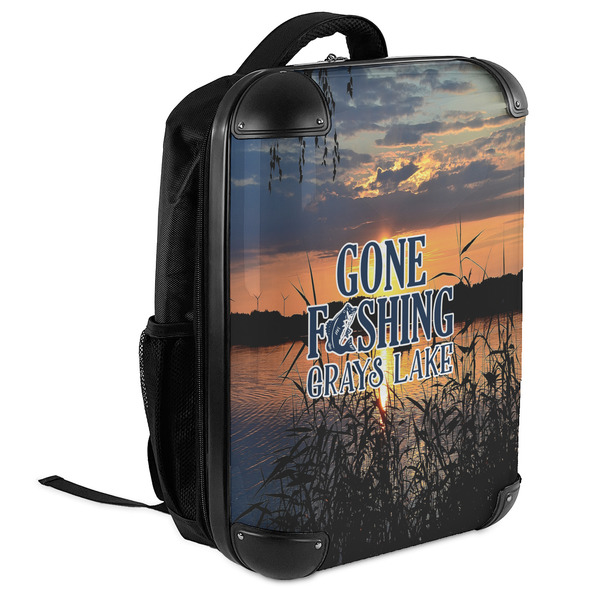 Gone Fishing 18" Hard Shell Backpacks - ANGLED VIEW