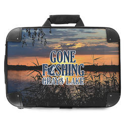 Gone Fishing Hard Shell Briefcase - 18" (Personalized)