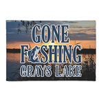 Gone Fishing Patio Rug (Personalized)