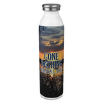 Gone Fishing 20oz Stainless Steel Water Bottle - Full Print (Personalized)