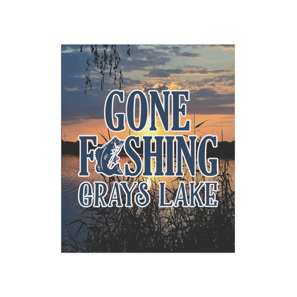 Custom Gone Fishing Poster - Matte - 20x24 (Personalized)