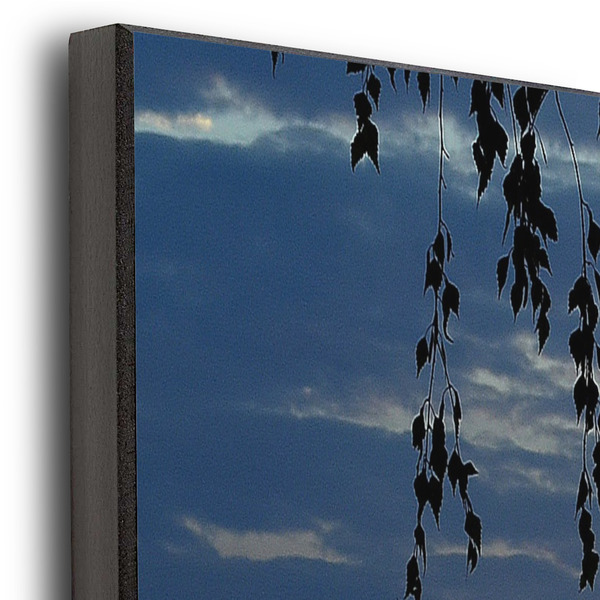 Gone Fishing 20x24 Wood Print - Closeup